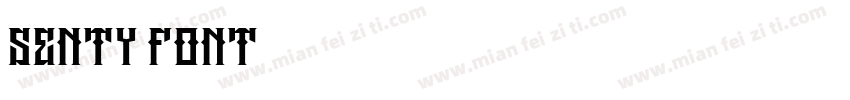 senty font字体转换